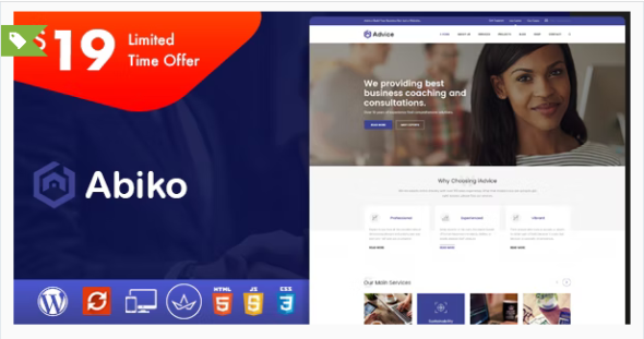 Abiko - Business Consulting WordPress Theme