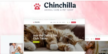 Chinchilla – Animal Care & Pet Shop Theme