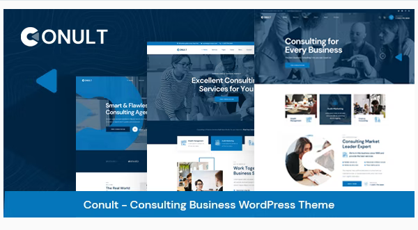 Conult - Consulting Business WordPress Themes