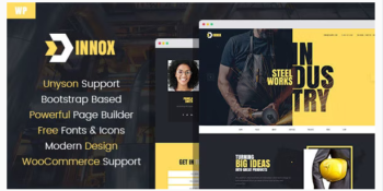 Innox - Industrial WordPress Theme
