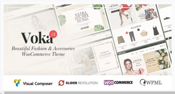 Voka - Fashion Cosmetic & Accessories WooCommerce Theme