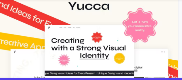 Yucca – WordPress Theme for Creatives