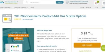 YITH Woocommerce Product Add-ons