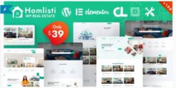 Homlisti – Real Estate WordPress Theme + RTL