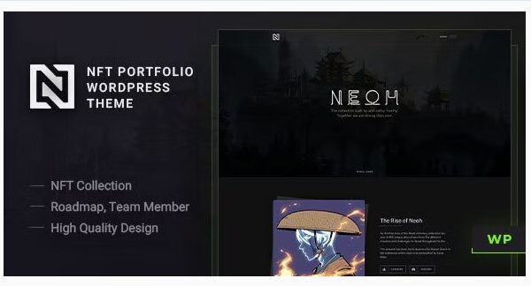 Neoh - NFT Portfolio WordPress Theme