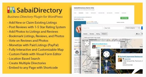 Sabai Directory - Business directory plugin for WordPress
