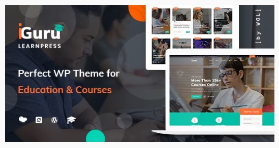 iGuru - Education & Courses WordPress Theme