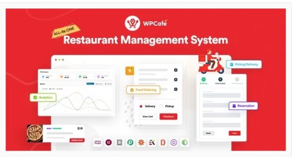 WPCafe Restaurant Reservation, Food Menu & Food Ordering for WooCommerce