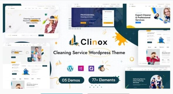 Clinox - Cleaning Services WordPress Theme