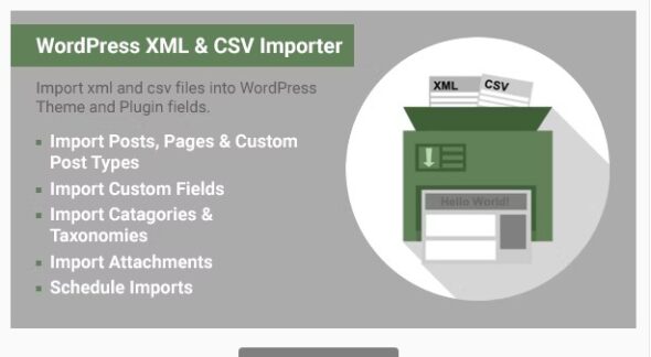 ImportWP Pro - WordPress XML & CSV Importer