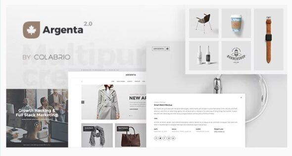Argenta - Creative Multipurpose WordPress Theme