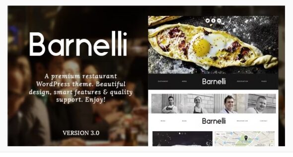 Barnelli - Restaurant Responsive WordPress Theme