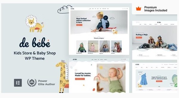 Debebe - Baby Shop and Children Kids Store WordPress