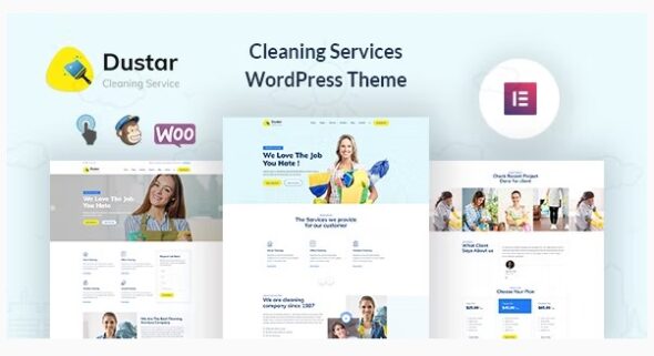 Dustar – Cleaning Services WordPress Theme