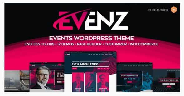 Evenz - Conference and Event WordPress Theme