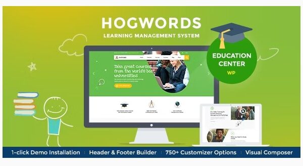 Hogwords School, University & Education Center WordPress Theme