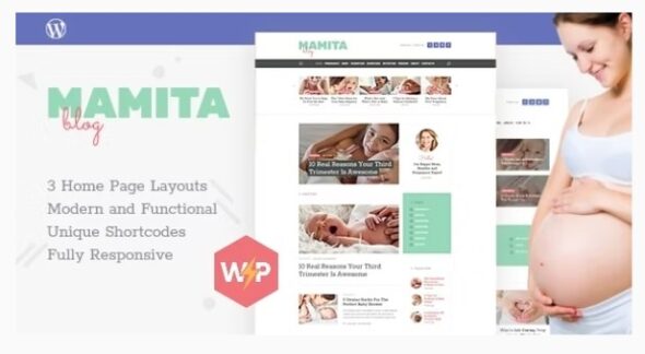 Mamita Pregnancy & Maternity Cinique Blog WordPress Theme