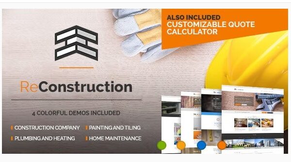 ReConstruction - Contractor & Building Theme