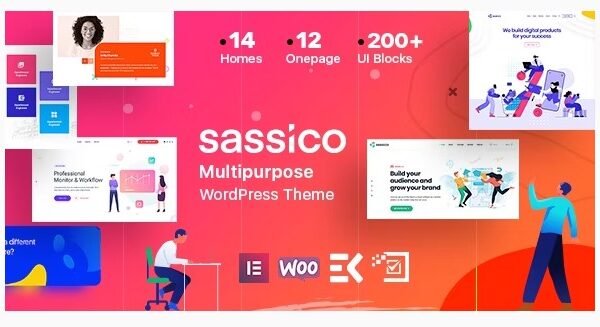Sassico - Saas Startup Multipurpose WordPress Theme