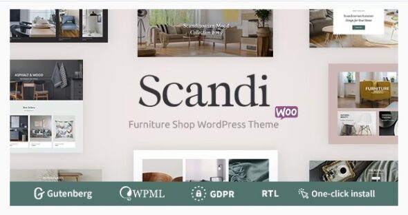 Scandi - Furniture Store and Home Decor Shop WooCommerce Theme