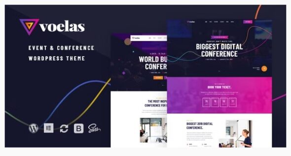 Voelas - Event & Conference WordPress Theme