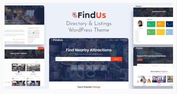 Findus - Directory Listing WordPress Theme