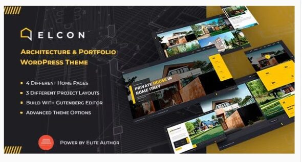 Elcon - Architecture & Portfolio WordPress Theme