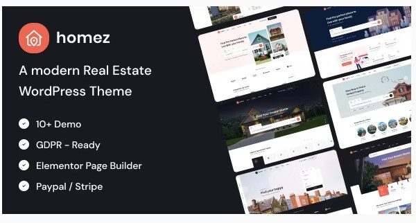 Homez – Real Estate WordPress Theme