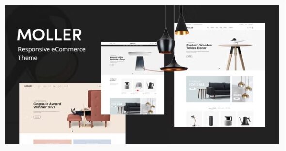 Moller - Furniture & Decor WooCommerce WordPress Theme