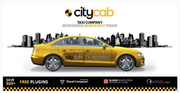 CityCab - Taxi Company WordPress Theme