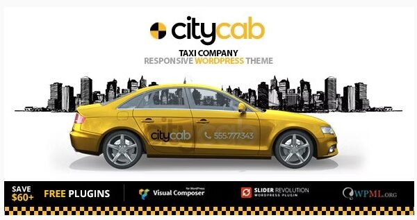 CityCab - Taxi Company WordPress Theme