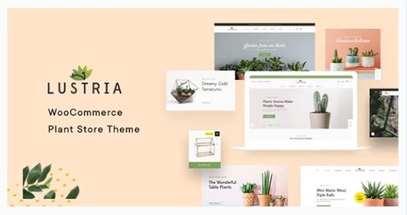 Lustria - MultiPurpose Plant Store WordPress Theme