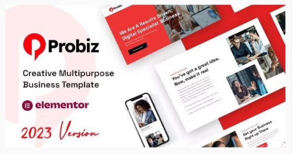 Probiz - An Easy to Use and Multipurpose Business and Corporate WordPress Theme