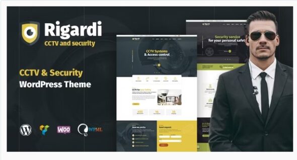 Rigardi - CCTV Security Company & Body Guard WordPress Theme