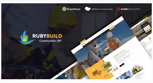RubyBuild – Building & Construction WordPress Theme