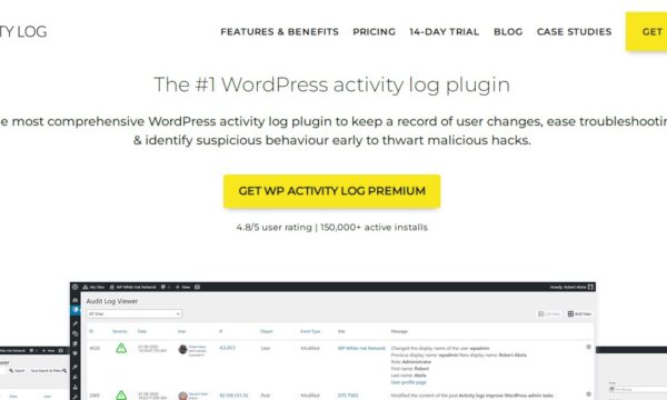 WP Activity Log (Premium)
