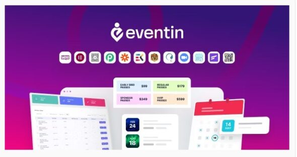 WP Eventin Events Manager & Tickets Selling Plugin for WooCommerce