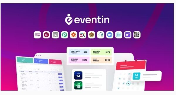 WP Eventin Events Manager & Tickets Selling Plugin for WooCommerce