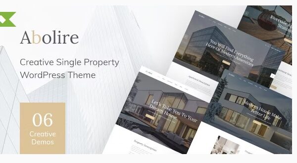 Abolire - Single Property WordPress Theme