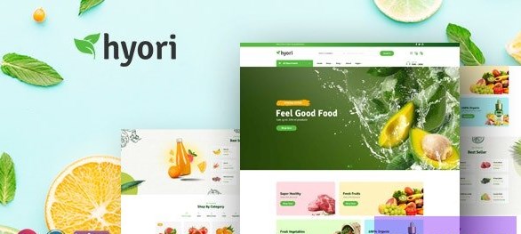 Hyori Organic Food WooCommerce Theme