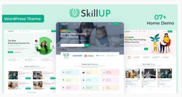 SkillUp - Online Education WordPress Theme