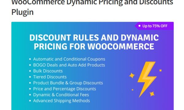 Discount Rules and Dynamic Pricing for WooCommerce