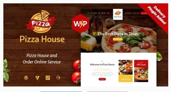 Pizza House - Restaurant Cafe Bistro WordPress Theme