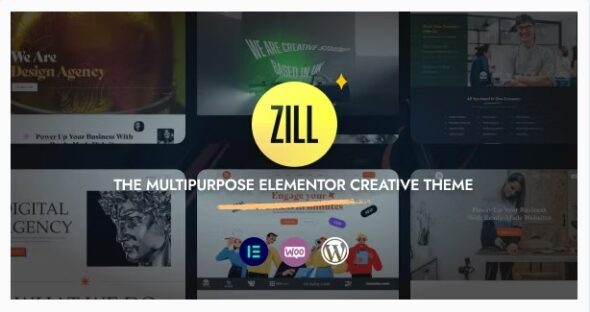 ZILL - Multipurpose Elementor Creative Theme