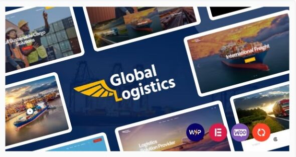 Global Logistics Transportation & Warehousing WordPress Theme
