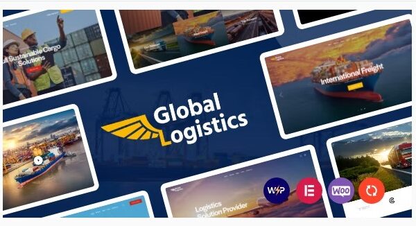 Global Logistics Transportation & Warehousing WordPress Theme