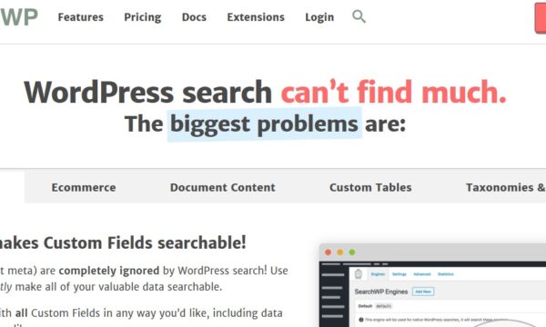 SearchWP WordPress search plugin
