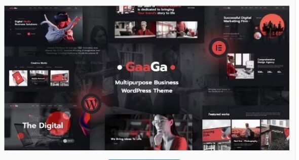 Gaaga - Creative Agency Theme