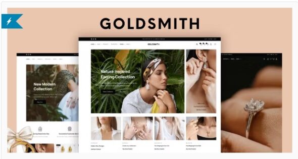GoldSmith - Jewelry Store WooCommerce Elementor Theme