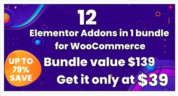 BWD Elementor Addons Bundle For WooCommerce